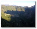 Wir warten, dass die Sonne ins Tal zieht.