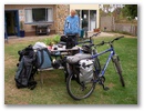 Naechster Morgen: auf zur 5-Tage-Fahrradtour.