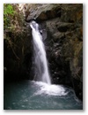 Das Ziel: der Wasserfall.