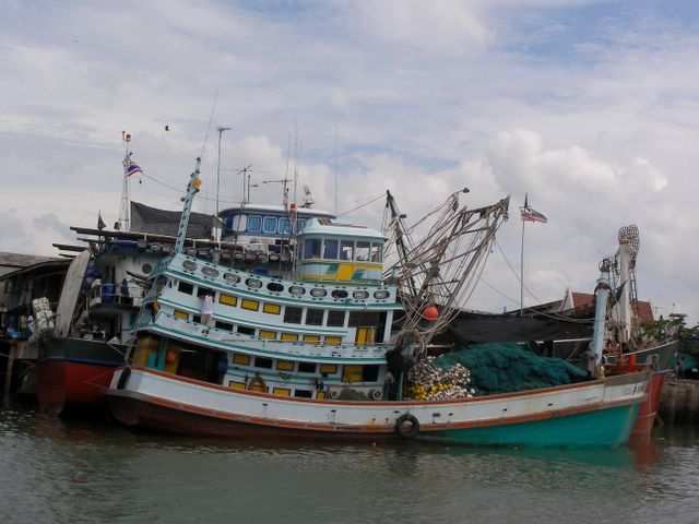 Schoen waer's, wenn unser Schiff so gross gewesen waere