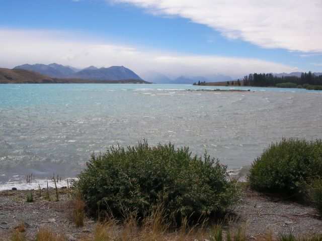 Am “Lake Takapo”.