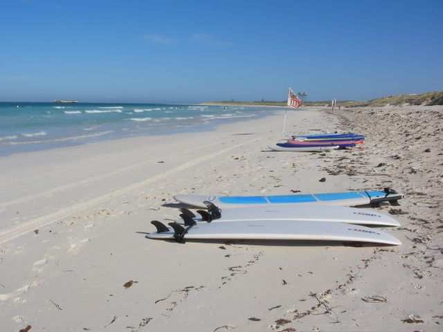 Surfing in Lancelin