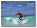 Surfing in Lancelin