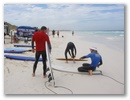 Surfing in Lancelin