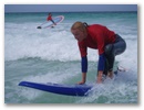 Surfing in Lancelin