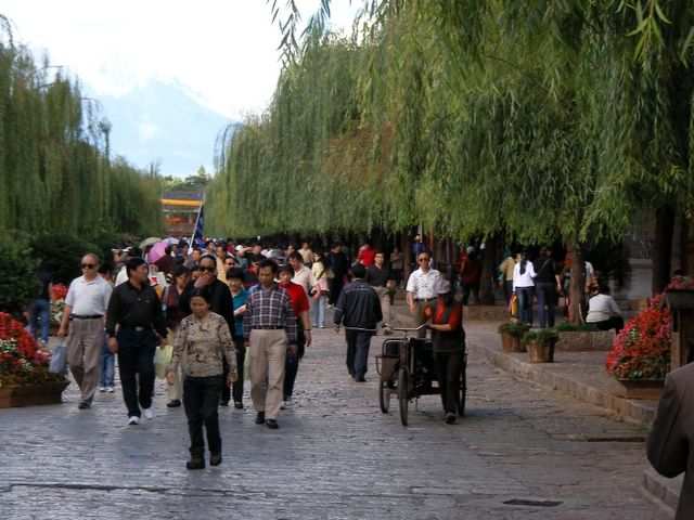Lijiang - Nur viele Touristen!