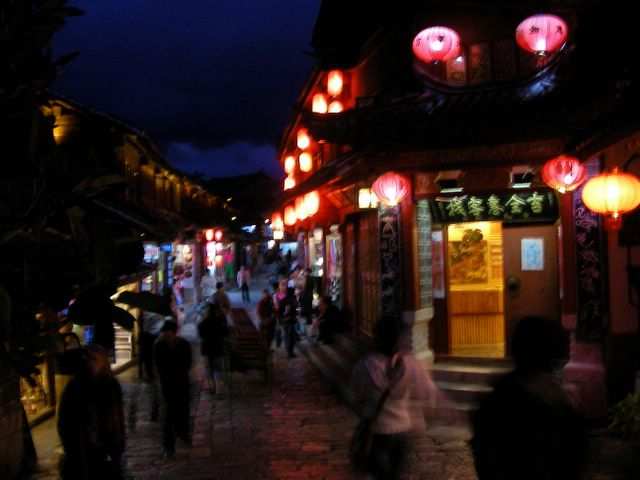 Lijiang - Aber am schoensten ist die Altstadt ...