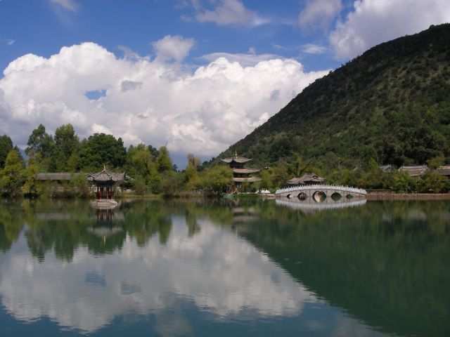 Lijiang - ... mit diesem Ausblick!