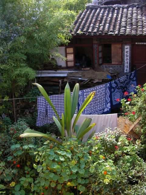 Lijiang - Blick aus unserem Fenser!