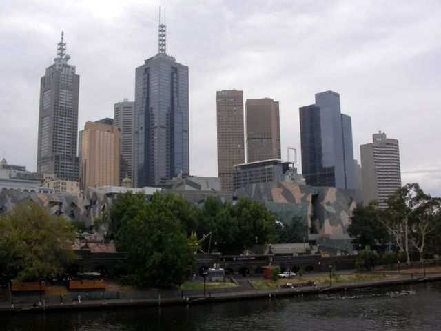 Ein Blick auf die Skyline.