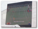 Richtig: Australian Open finden gerade hier in Melbourne statt.