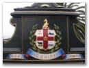 Das Stadtwappen von Melbourne.