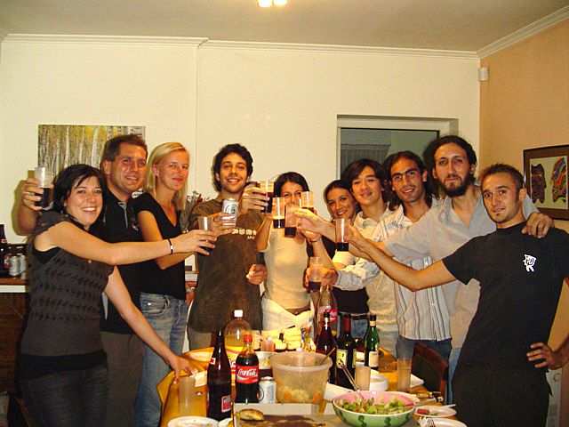 Das war 1 Woche spaeter das Ergebnis: Deutscher Abend bei Graciela.