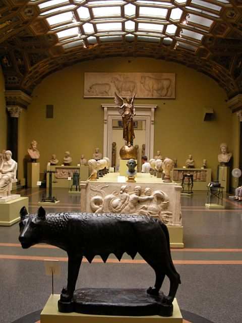 Noch ein Kunstausflug - das Puschkin-Museum.