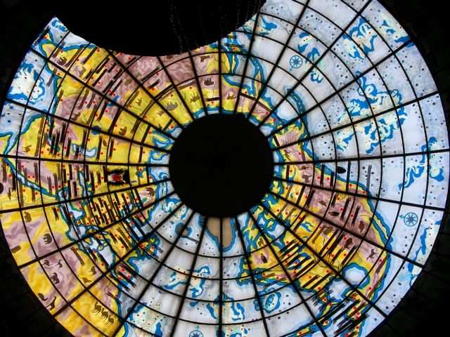 Die Welt als Glaskuppel.