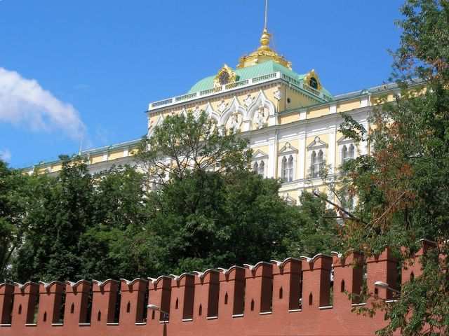 Putins Sitz ganz nah rangezoomt.