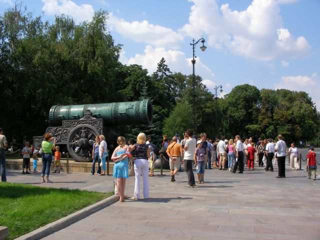 Ansonsten jede Menge Touristen.