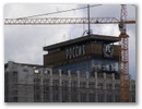 In Sichtweite Breshnews Monster-Hotel Rossia. Wird gerade abgerissen, um fuer ein neues Monster-Hotel Platz zu machen.