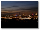Auch bei Nacht hat es einen Super-Ausblick.