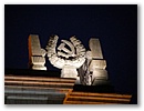 Architektonisches Detail am Hotel Ukraina.