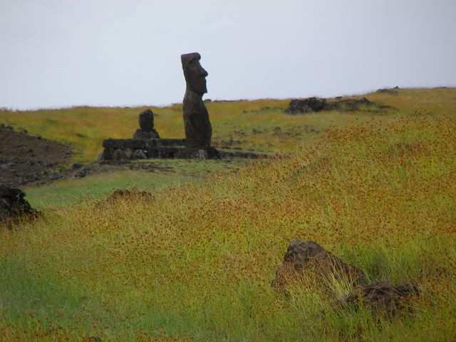 Noch ein Moai.