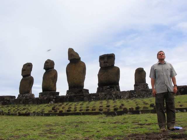 Welcher Moai ist nicht echt?
