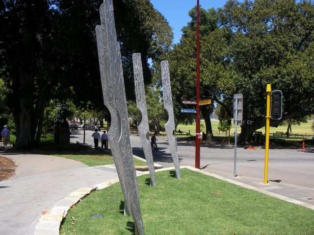 Moderne Kunst in Perth.