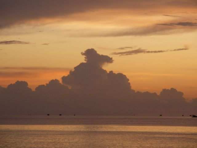 Aber der Himmel ist immer noch toll.