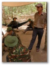 Unser Reiseleiter Sergant Michael Beauty