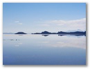 Spiegelungen in der Lagune.