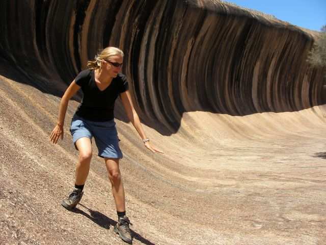 und Surferin Sabine!