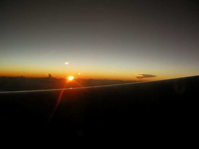 ...Sonnenaufgangsfotos machte.