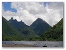 Am naechsten Tag war besseres Wetter und wir machten einen Ausflug nach Tautira auf der anderen Seite von Tahiti Iti.