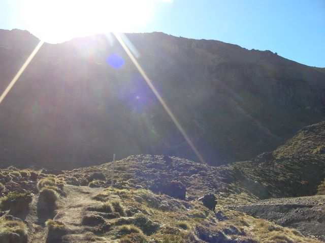 Weiter gehts, der Sonne entgegen.