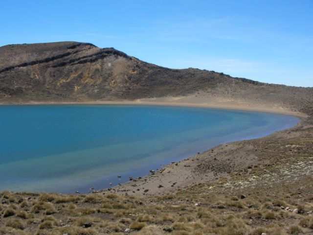 Inzwischen sind wir beim Blue Lake angekommen.