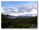 Nach ueber zwei Stunden machen wir Rast und haben dabei diese Aussicht.